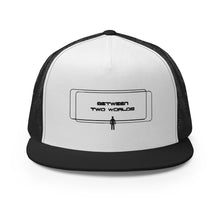 Load image into Gallery viewer, "Between Two Worlds" Trucker Cap