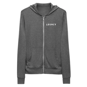 Unisex "Legacy" zip hoodie