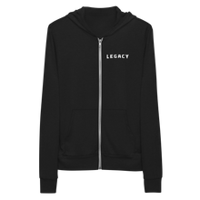 Load image into Gallery viewer, Unisex &quot;Legacy&quot; zip hoodie