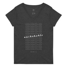 Load image into Gallery viewer, Unshakable Women&#39;s V-Neck T-Shirt