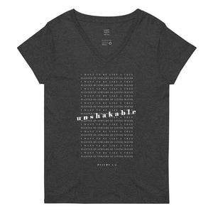 Unshakable Women's V-Neck T-Shirt